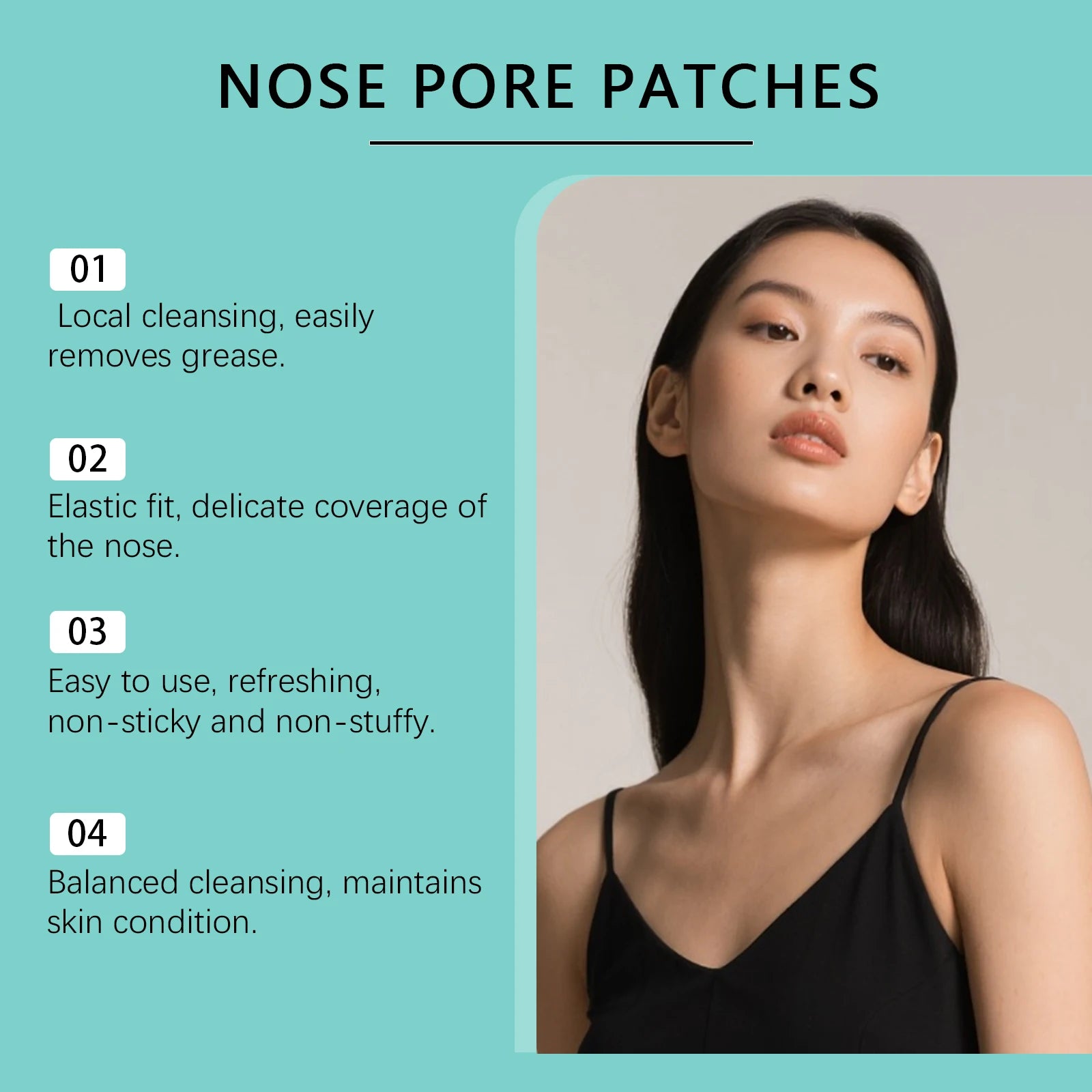 Nose Pore Patches Deep Cleansing Nose Pores Strips Remove Blackheads Nose Cleaning Patch For Nose Pores Pimples Zits And Oil